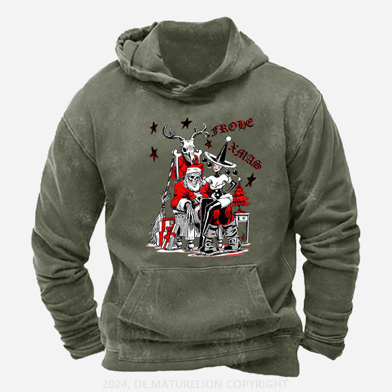 Frohe Xmas Weihnachten Hoodie