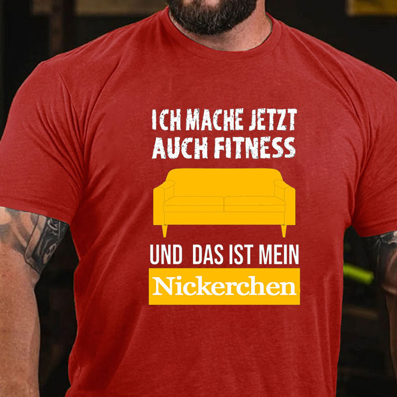 Witziger Fitness Spruch T-Shirt