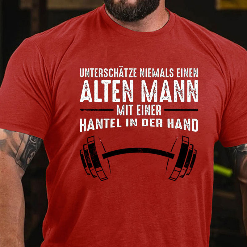 Fitness Retro Männer T-Shirt