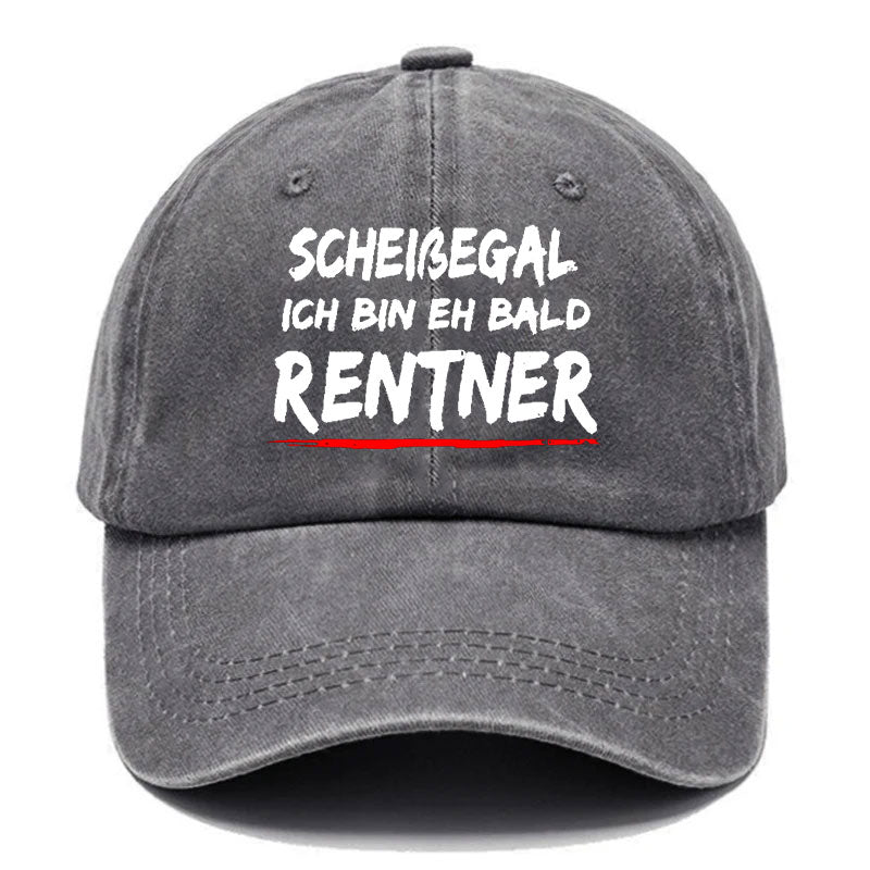 Scheißegal Ich Bin Eh Bald Rentner Baseball Cap