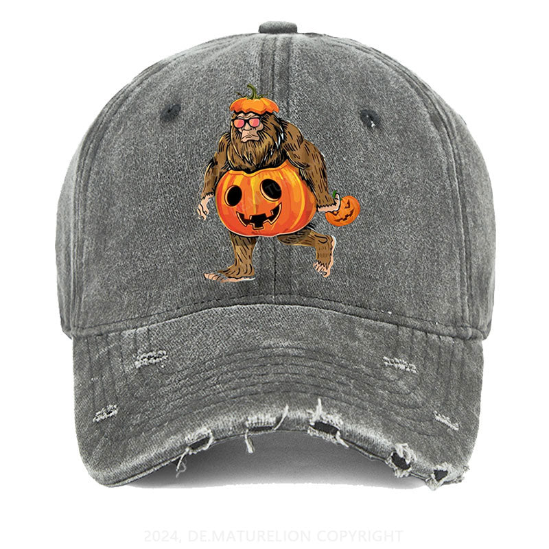 Halloween Kürbis Gewaschene Vintage Cap