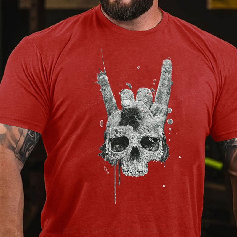 Skeleton Weihnachten T-Shirt