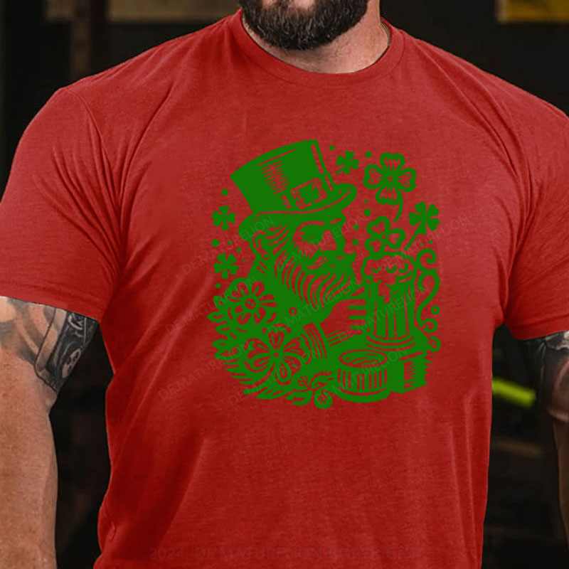 St. Patricks Tag Kleeblatt T-Shirt