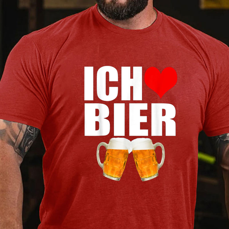 Ich Liebe Bier T-Shirt