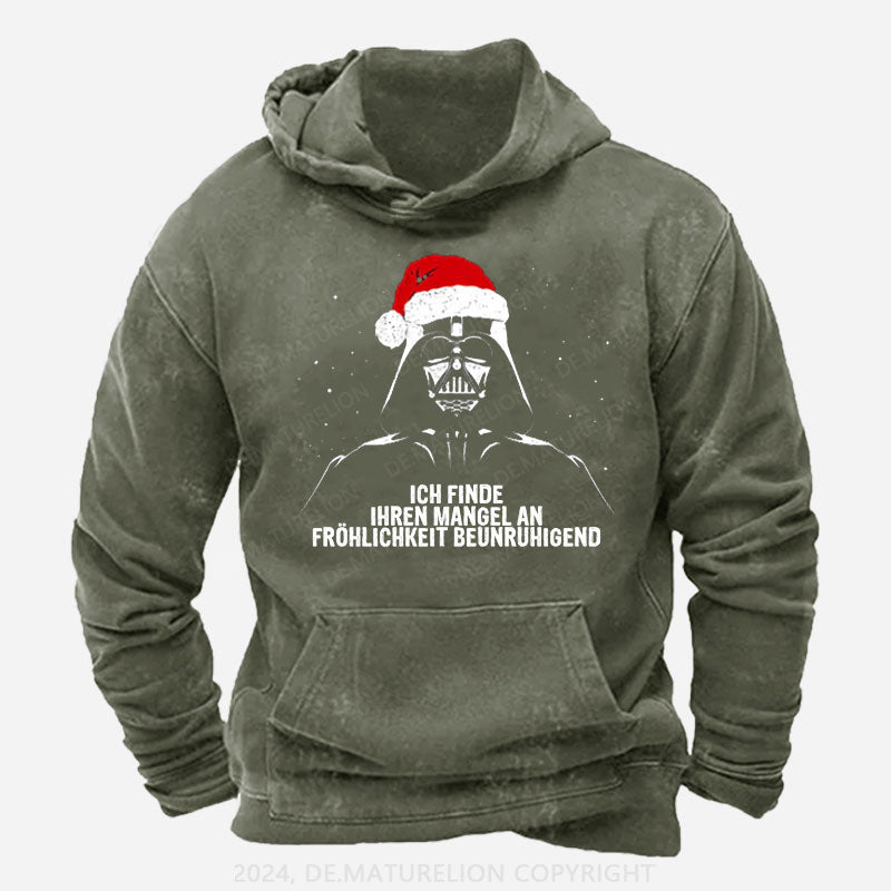 Ich finde Ihren Mangel an Fröhlichkeit beunruhigend Hoodie