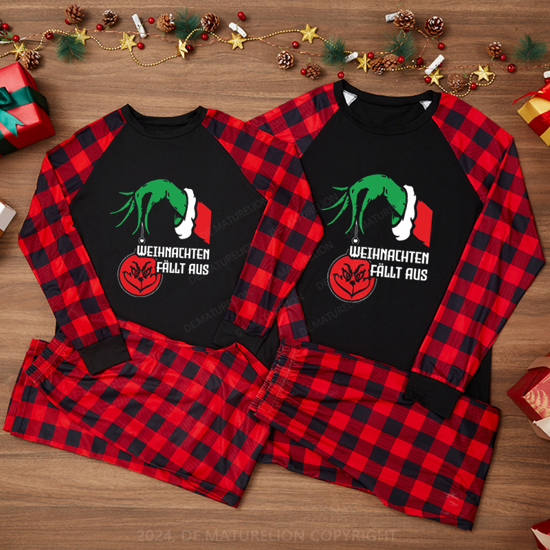 Maturelion Weihnachten Fällt Aus Weihnachten Familien Pyjama