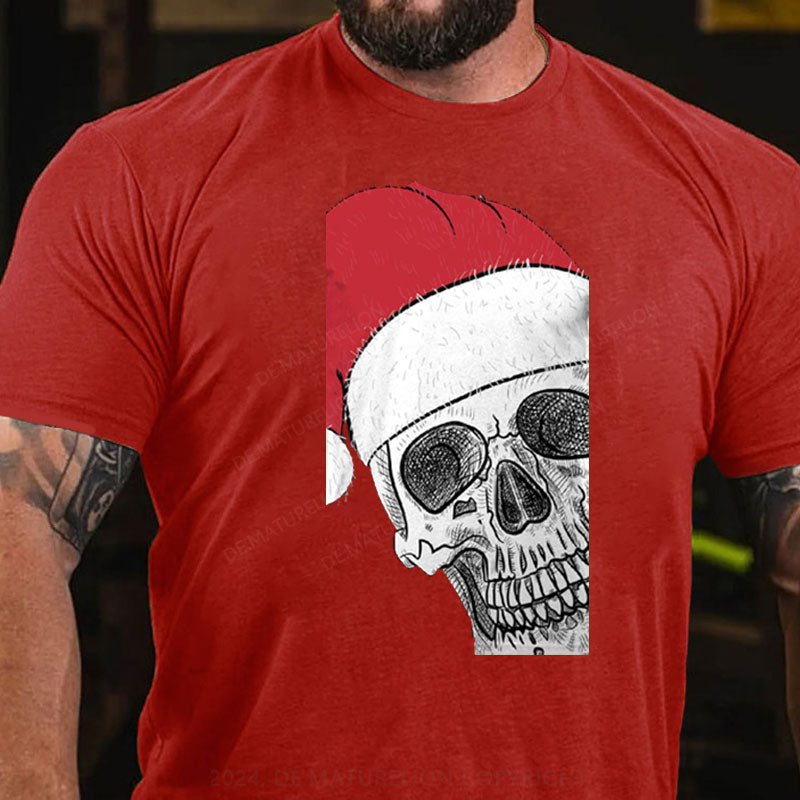 Skeleton Weihnachten T-Shirt