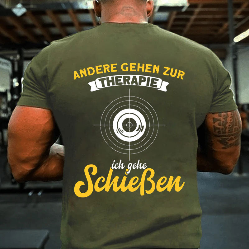 Sport Männer Sport Schütze T-Shirt