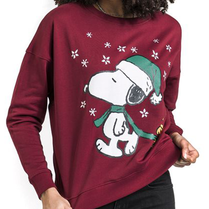 Klassischer Zeichentrickhund Hässliche Weihnachtspullover Funny Xmas Ugly Christmas Sweater