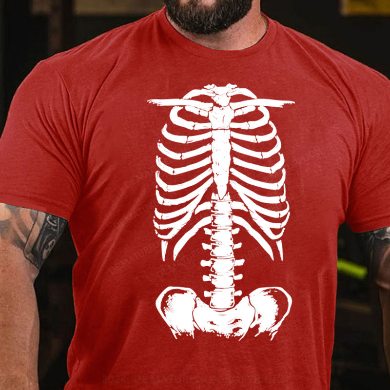 Halloween Teufel Skeleton T-Shirt