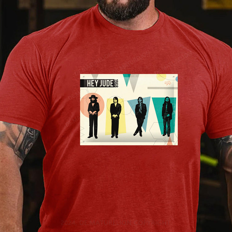 Maturelion Nostalgischer Stil T-Shirt