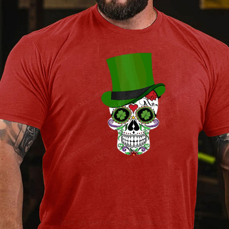 St. Patricks Tag Skeleton T-Shirt