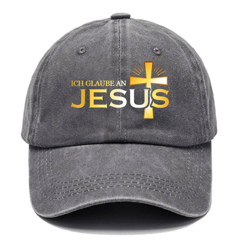 Ich glaube an Jesus Baseball Cap