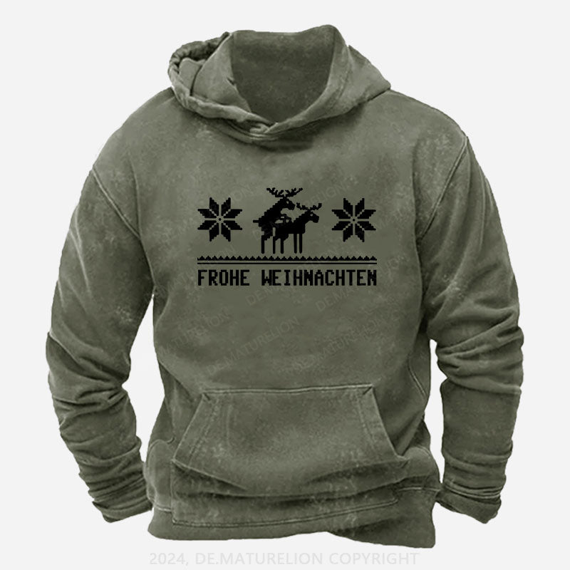 Frohe Weihnachten Hoodie