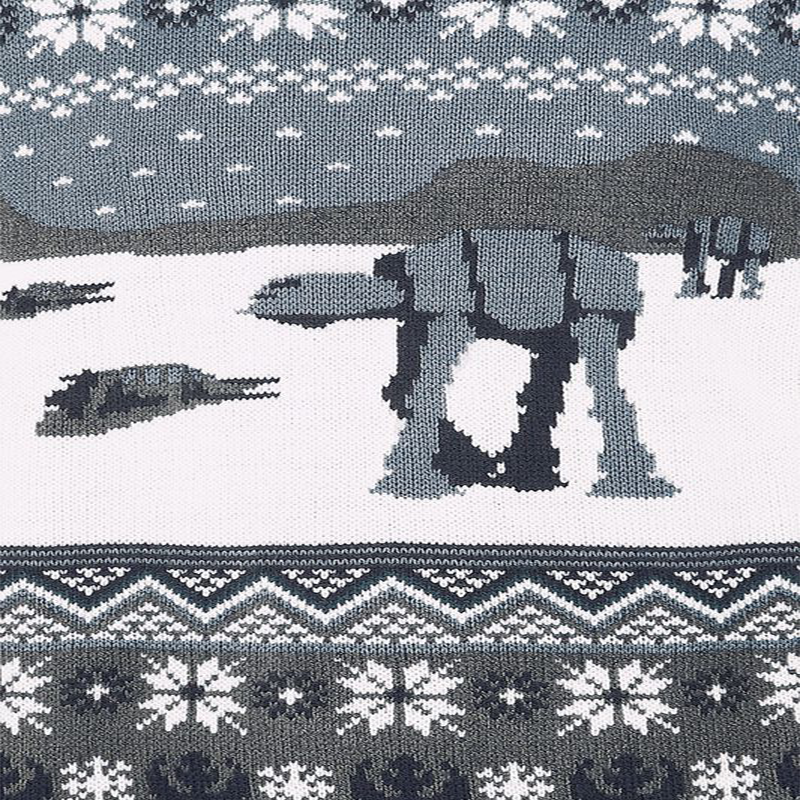 AT-AT Hässliche Weihnachtspullover Funny Xmas Ugly Christmas Sweater