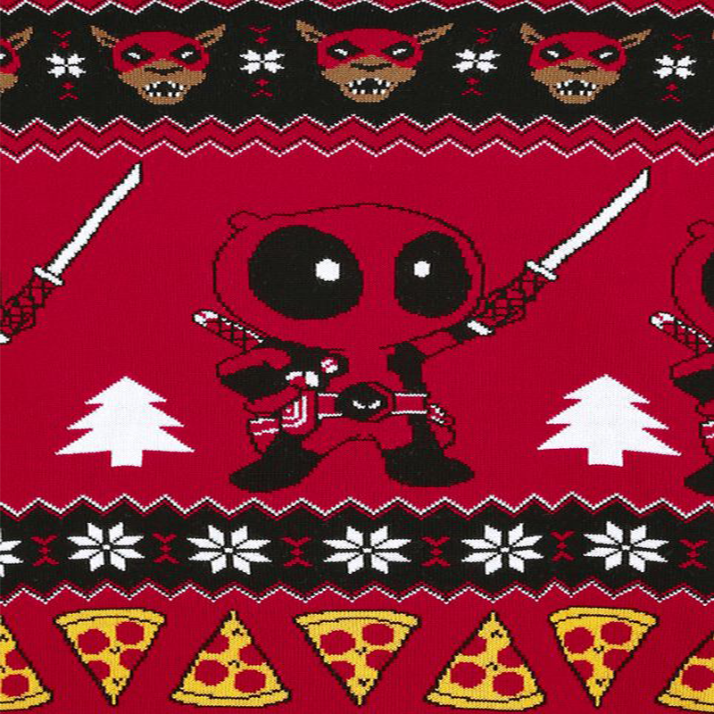 Einen Deadpool-Weihnachten Wünsch Ich Dir Hässliche Weihnachtspullover Funny Xmas Ugly Christmas Sweater
