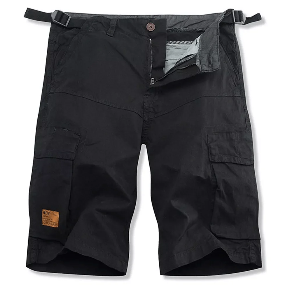 Atmungsaktive lockere und gerade Schößchen Sommershorts für Herren Shorts