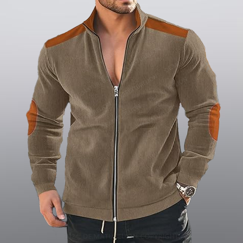 Maturelion Männer Reißverschluss Jacke