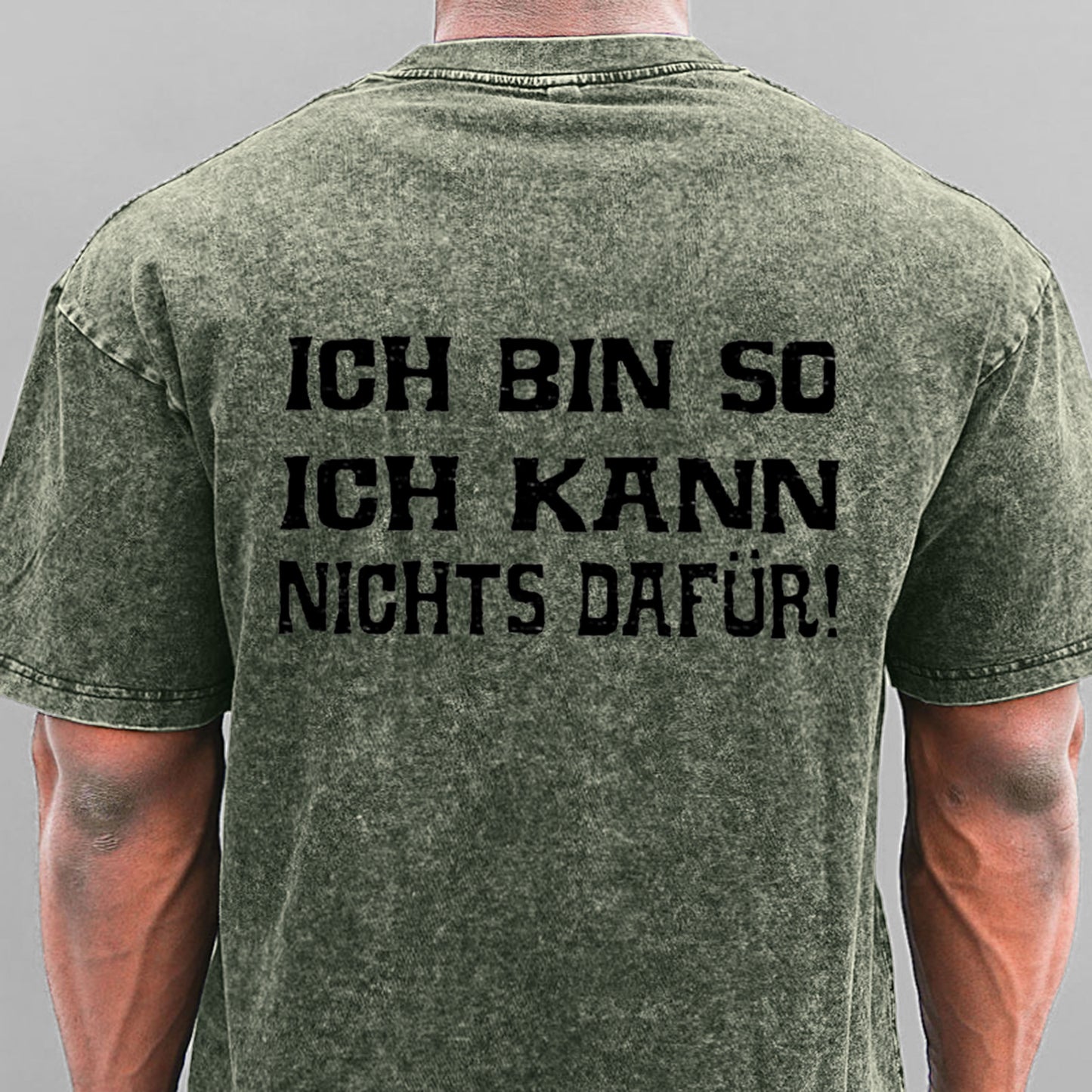 Ich bin so. Ich kann nichts dafür Gewaschene Vintage T-Shirt