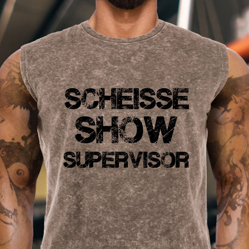 Scheiße Show Supervisor Tank Top