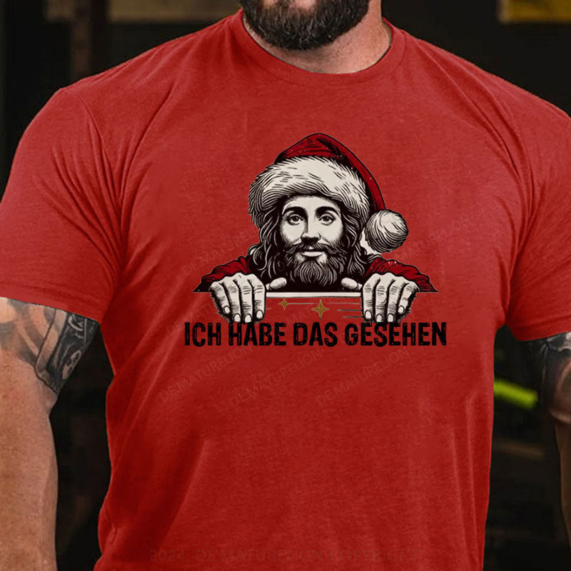 Ich habe das gesehen Weihnachten T-Shirt