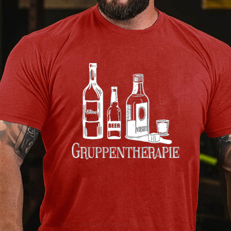 Gruppen Therapie Männer T-Shirt