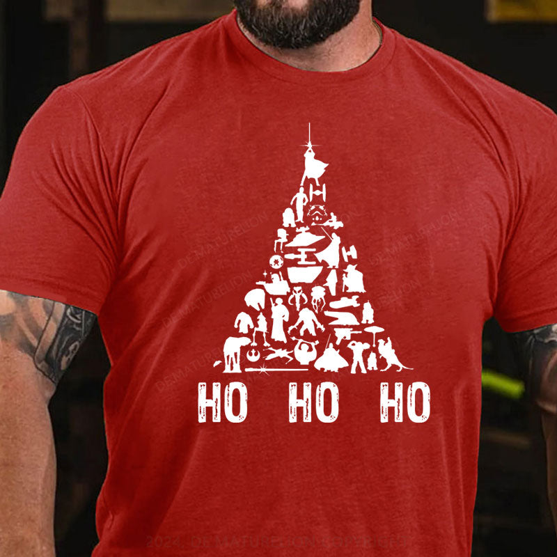 Ho Ho Ho Frohe Weihnachten T-Shirt