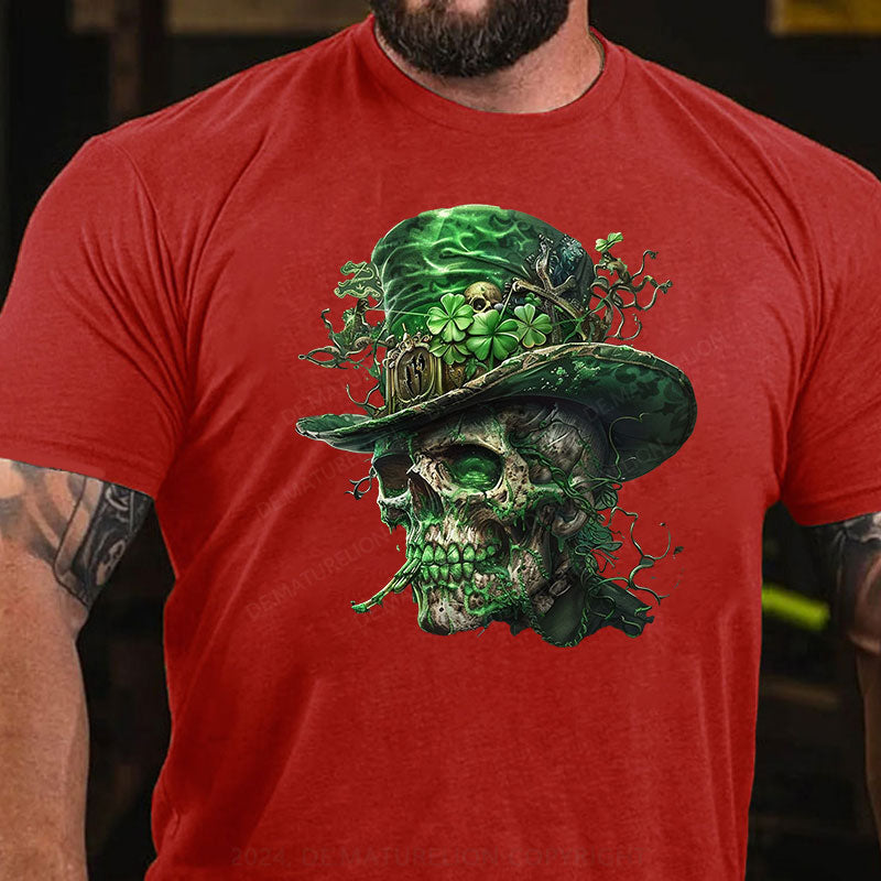 St. Patricks Tag Skeleton T-Shirt