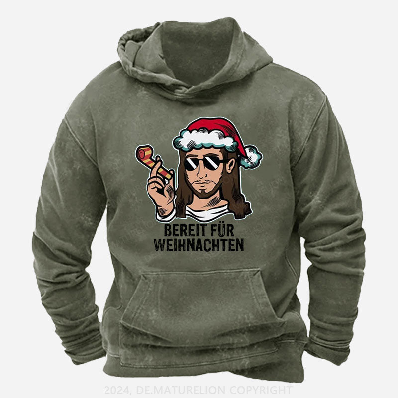 Bereit Für Weihnachten Hoodie