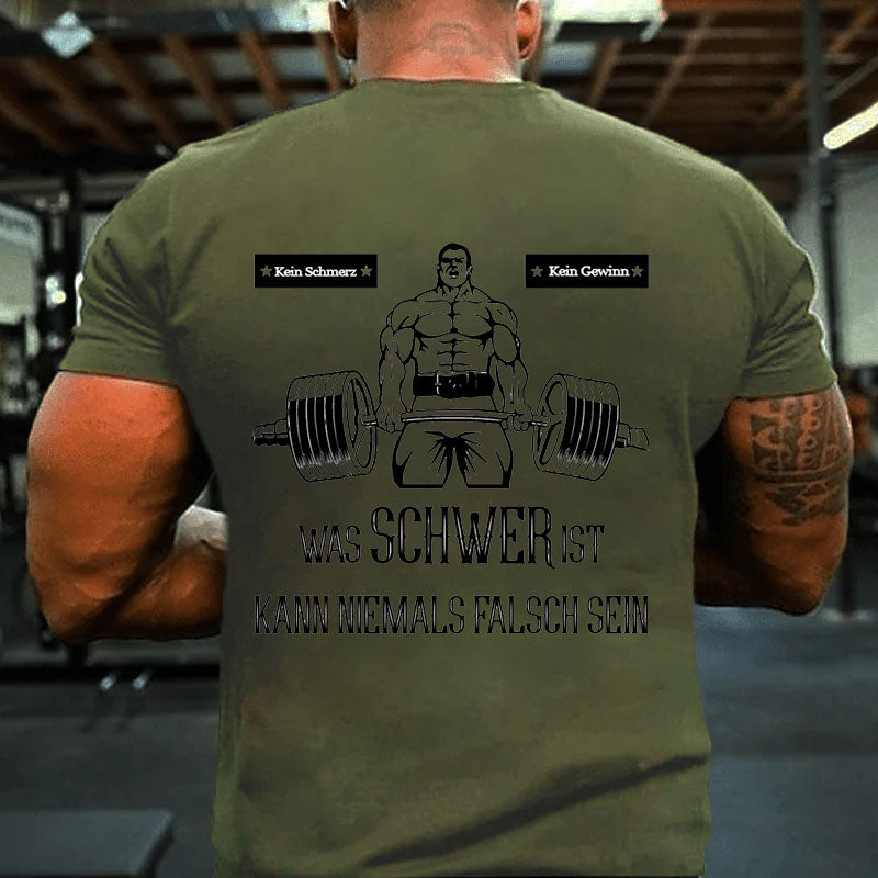 Gym Fitness Training T-Shirt