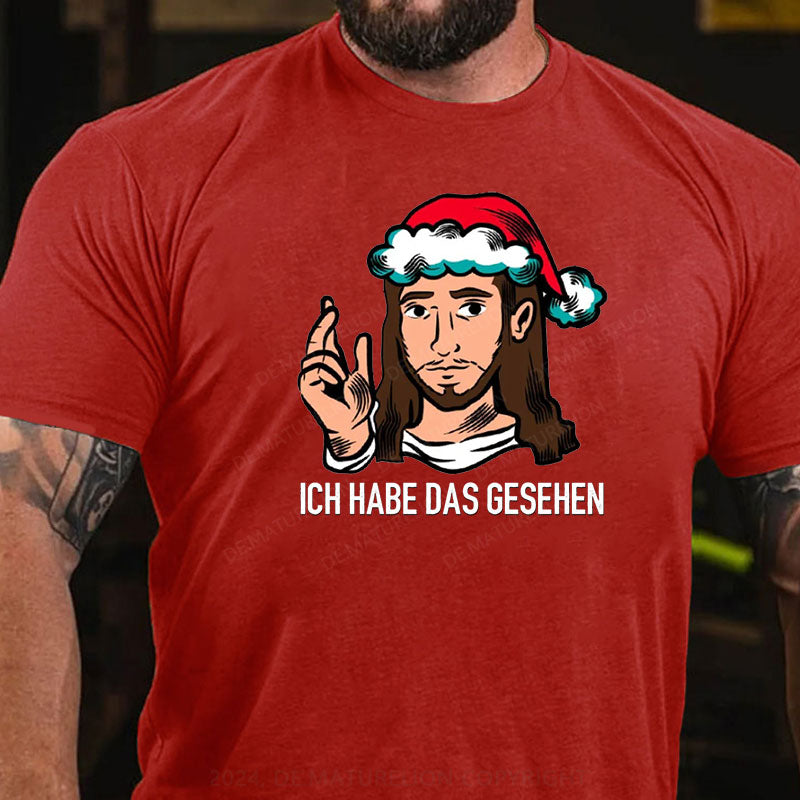 Ich habe das gesehen Weihnachten T-Shirt