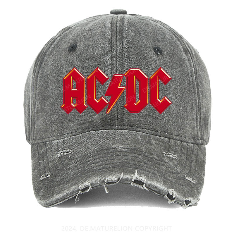 AC/DC Rock Band Gewaschene Vintage Cap