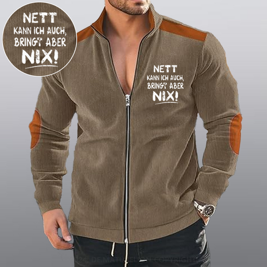 Maturelion Nett Kann Ich Auch Bringt Aber Nix Reißverschluss Jacke
