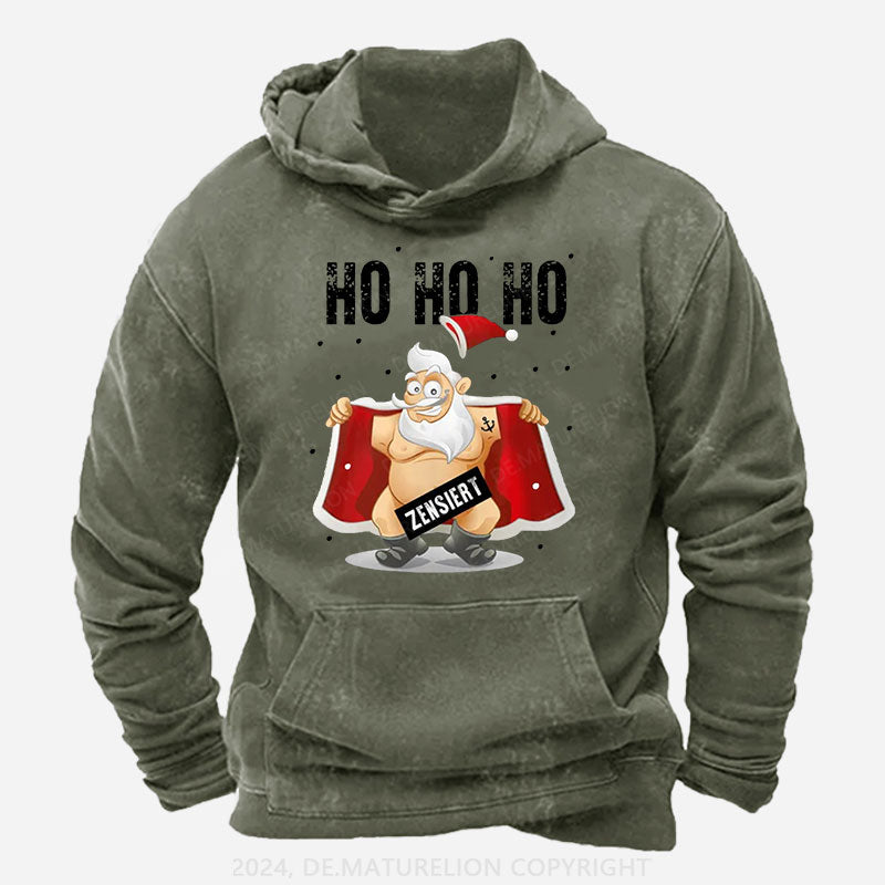 HO HO HO Weihnachten Hoodie