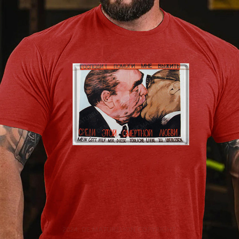 Maturelion Nostalgischer Stil T-Shirt