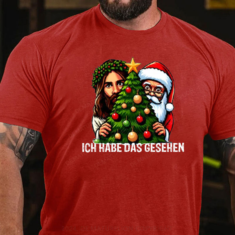 Ich habe das gesehen Weihnachten T-Shirt