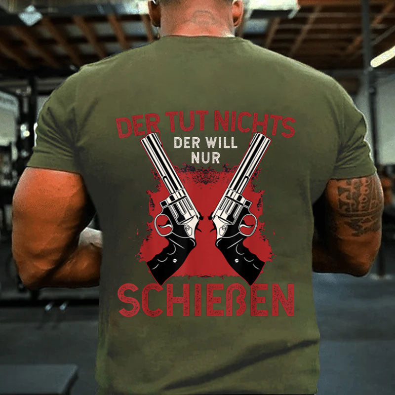 Schützenfest Schießen Schießsport Waffe Sportschütze T-Shirt