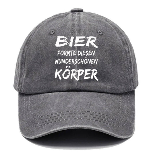 Bier formte diesen Körper Baseball Cap