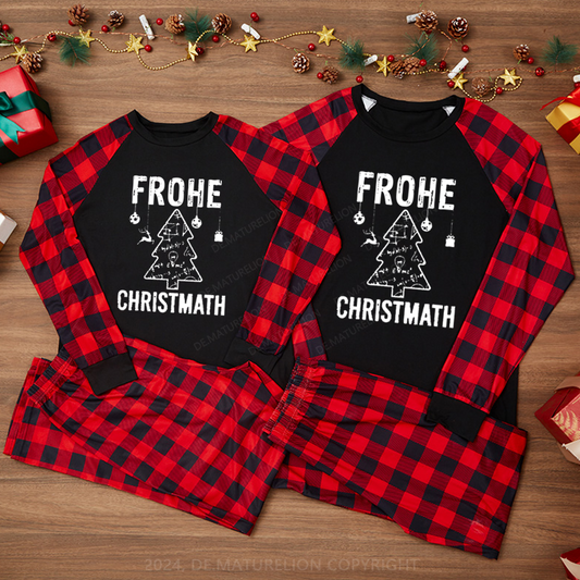 Maturelion Frohe Christmath Weihnachten Familien Pyjama