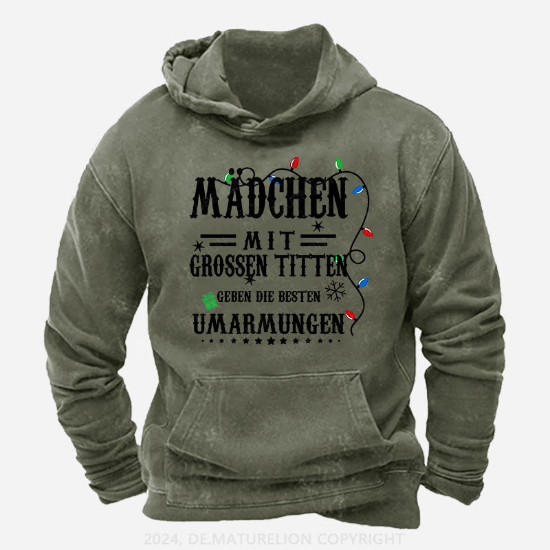 Mädchen Mit Grossen Titten Geben Die Besten Umarmungen Hoodie