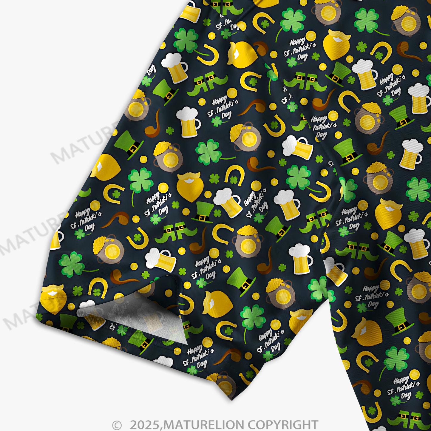 Maturelion St. Patricks Tag Polo Shirt