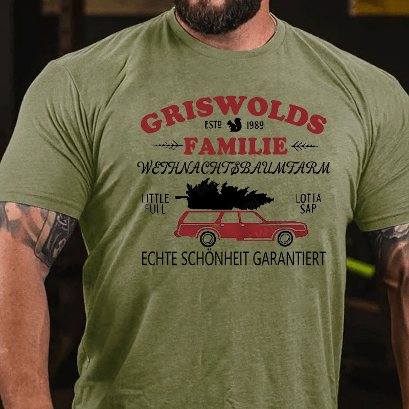 Griswolds Familie Weihnachtsbaumfarm Echte Schönheit Garantiert T-Shirt
