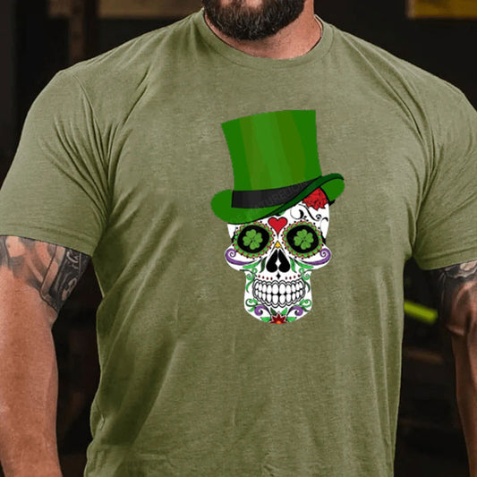 St. Patricks Tag Skeleton T-Shirt