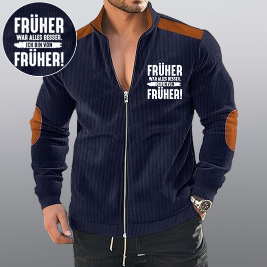Maturelion Früher War Alles Besser Ich Bin Von Früher Reißverschluss Jacke