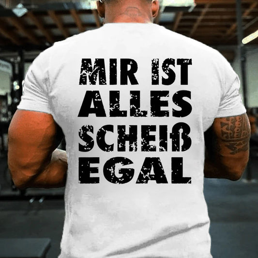 Lustiges Alles Scheiß Egal T-Shirt