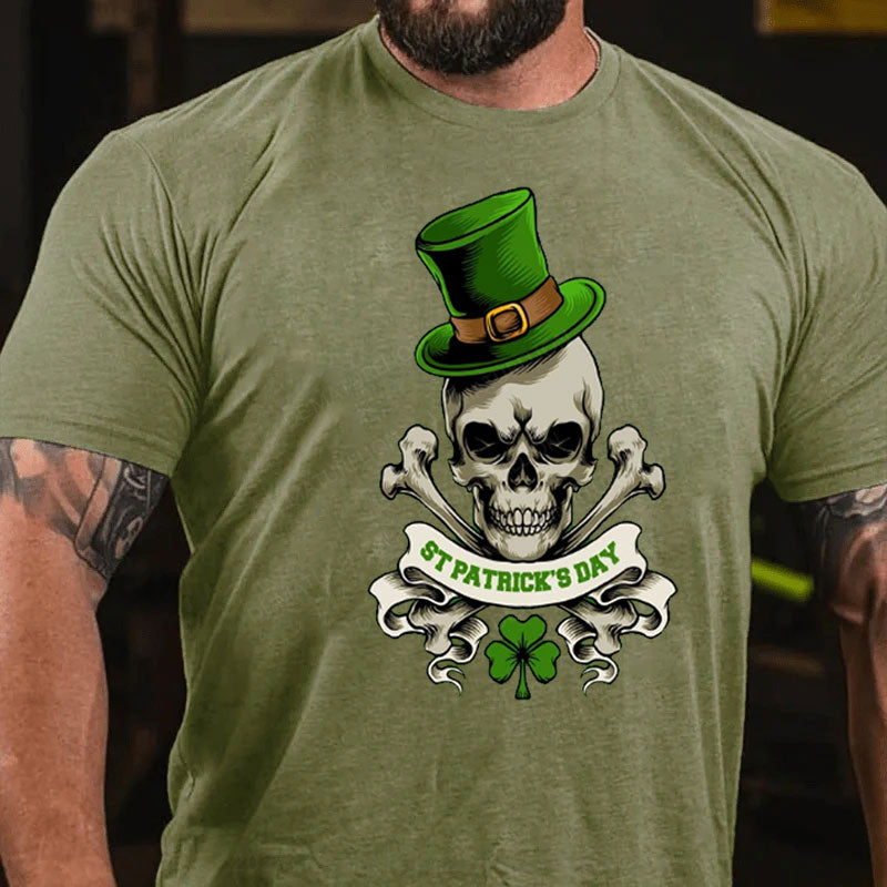 St. Patricks Tag Skeleton T-Shirt