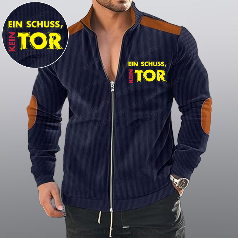 Maturelion Ein Schuss Kein Tor Reißverschluss Jacke