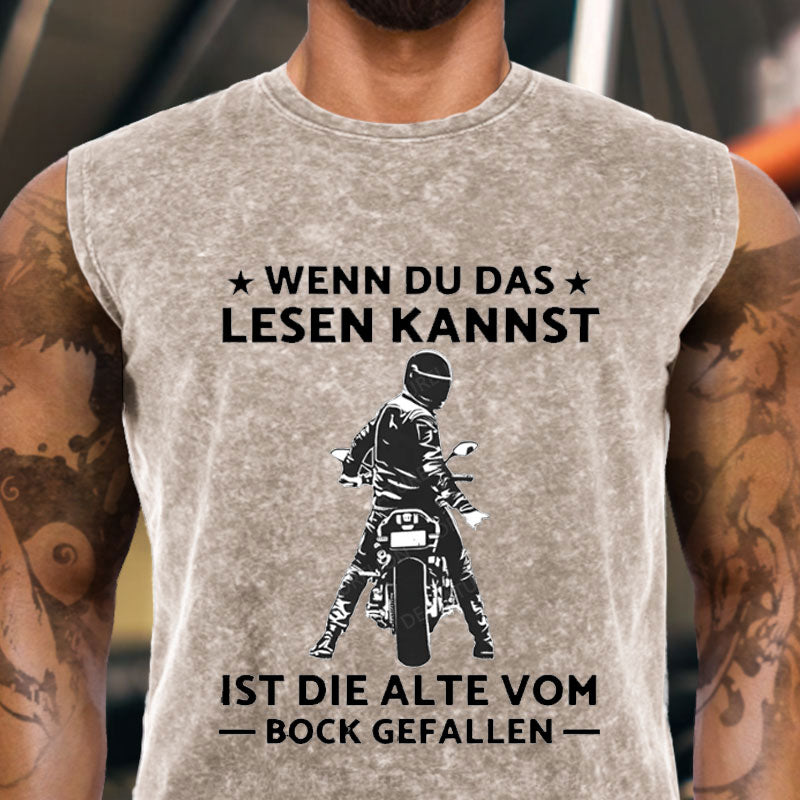 Wenn du das lesen kannst Tank Top