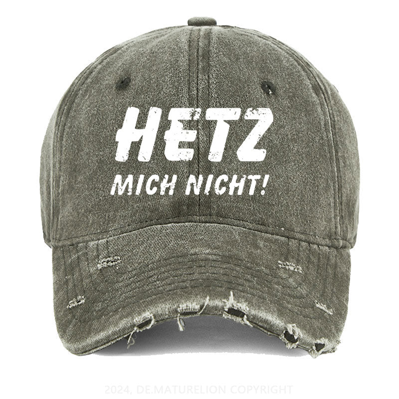 Hetz Mich Nicht Gewaschene Vintage Cap