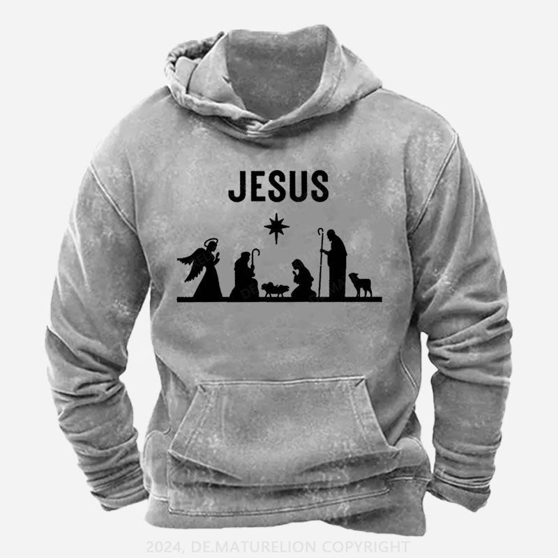 Jesus Weihnachten Hoodie